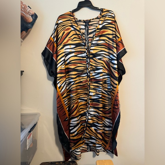 Ethnic Print Kaftan - Picture 1 of 7